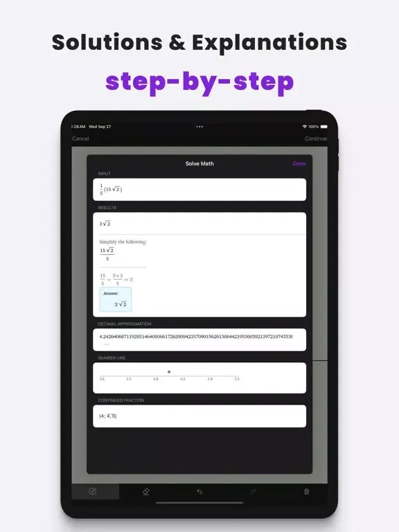 Calculator - AI Math Solver iPad  Ekran Görüntüleri