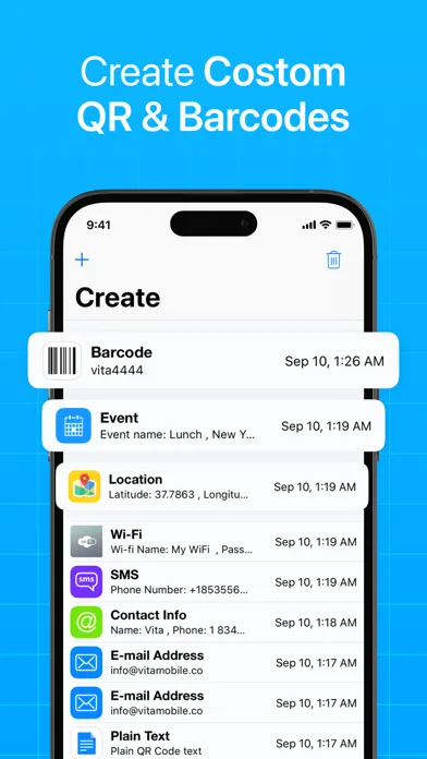 Zrzuty ekranu QR Code Reader: Barcode Scan