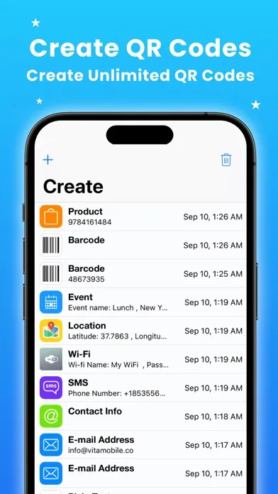 تصاویر QR Code Reader & QR Scanner +
