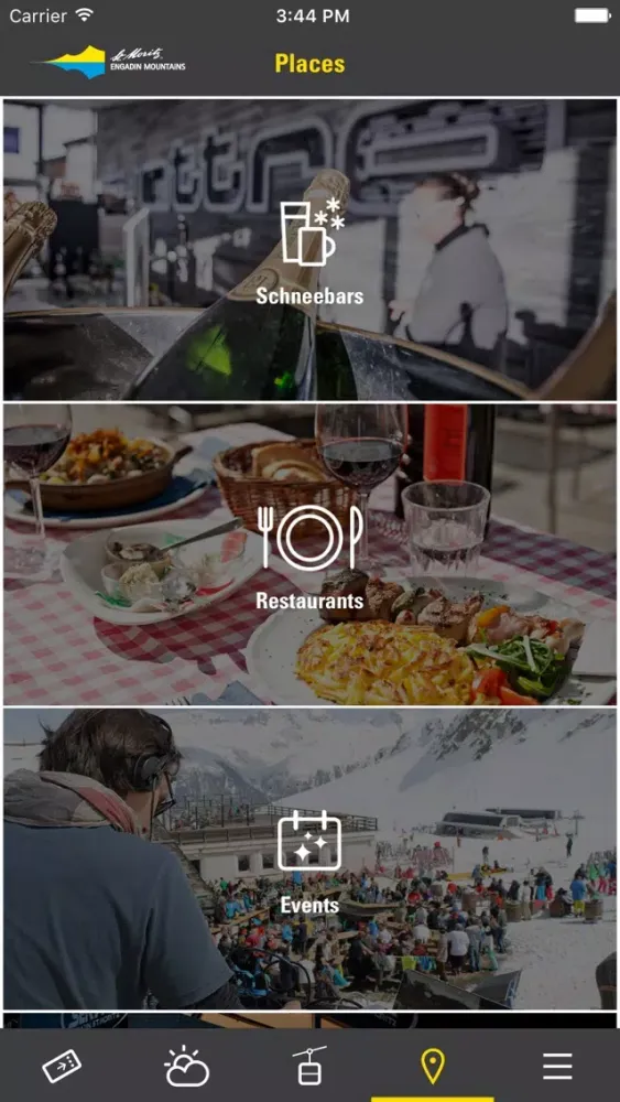 Screenshot di Engadin St.Moritz Mountains AG