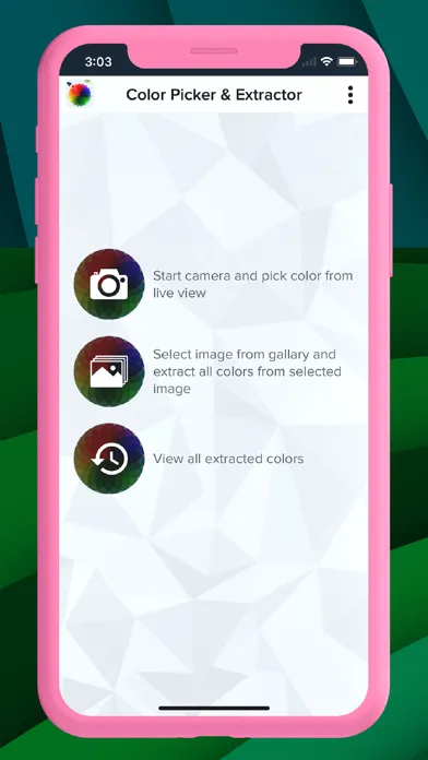 Tangkapan skrin Live Color Picker Color Finder