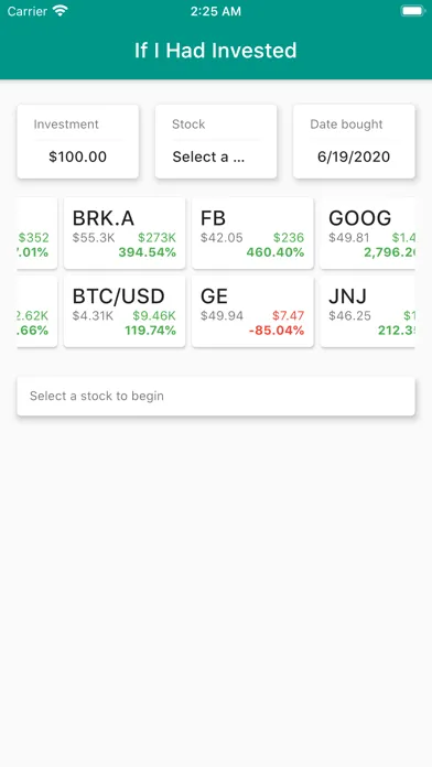 Скриншоты Investment Calculator (Past)