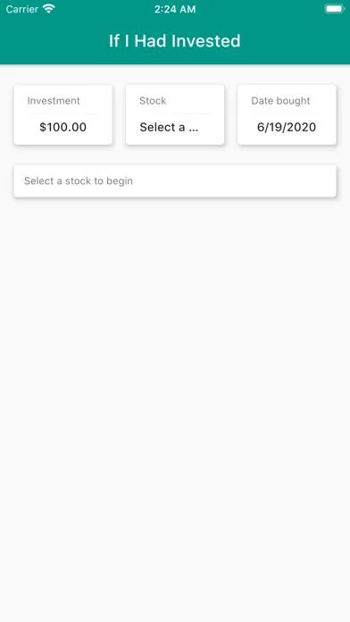 Скриншоты Investment Calculator (Past)
