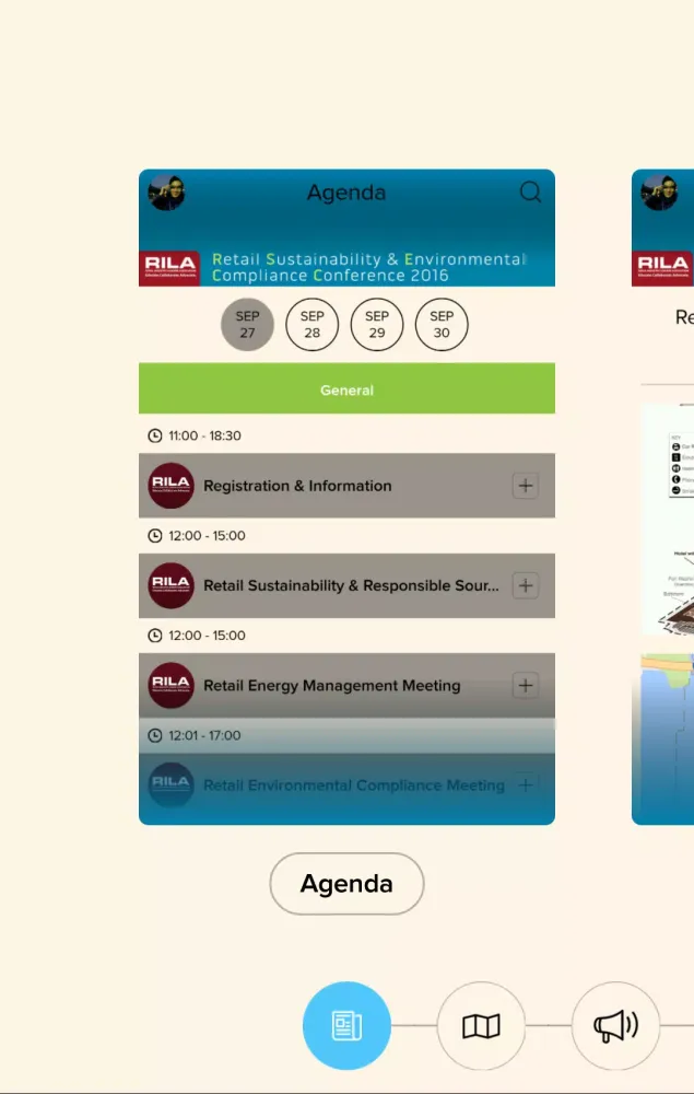 RILA Events Screenshots