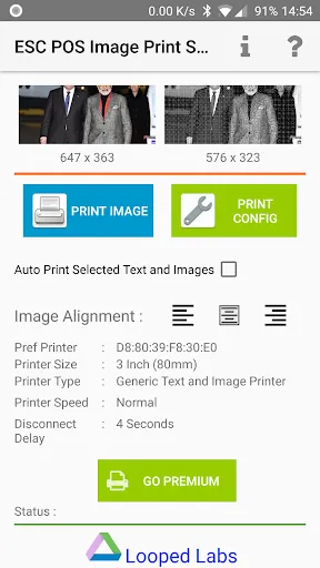 ESCPOS Bluetooth Print Service स्क्रीनशॉट