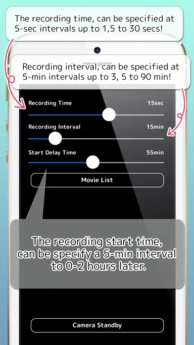 Capturas de tela do Observation Video ~ Let's record a sleeping posture of you!