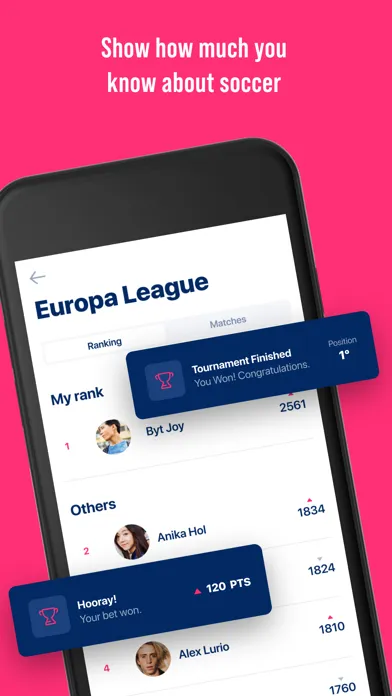 تصاویر Predictor for soccer - GameOn
