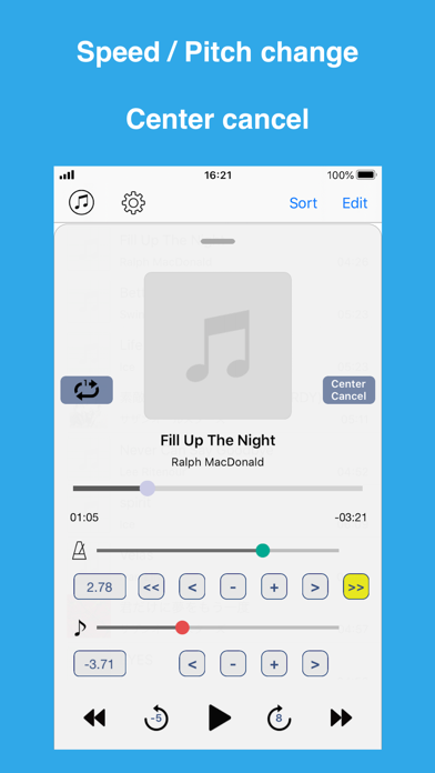Nu-Music Player स्क्रीनशॉट