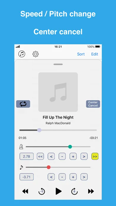 Ảnh chụp màn hình của Nu-Music Player