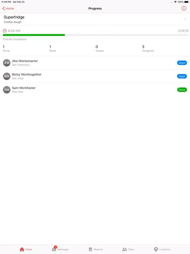 Captures d'écran de Ondeq - We Help Work Teams Win iPad 