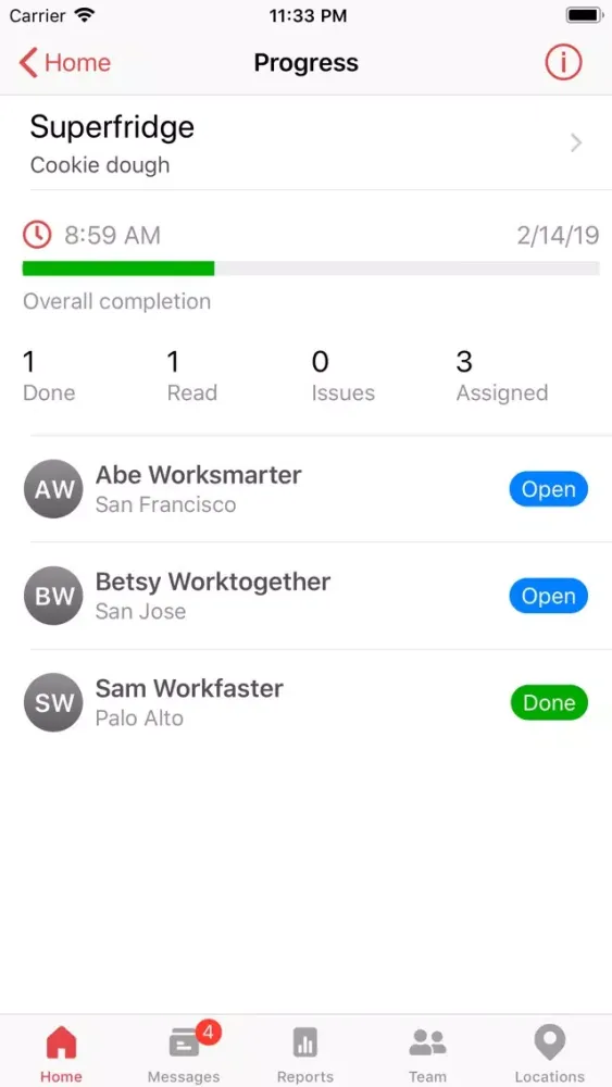 Captures d'écran de Ondeq - We Help Work Teams Win