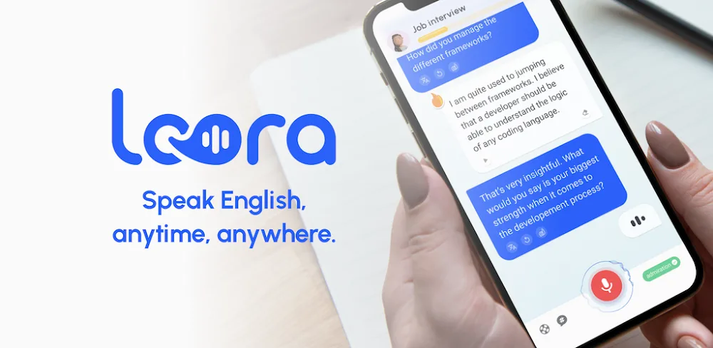 Speak English with Loora AI