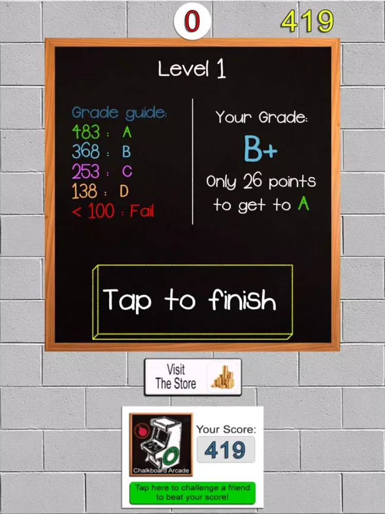 تصاویر Chalkboard Arcade iPad 
