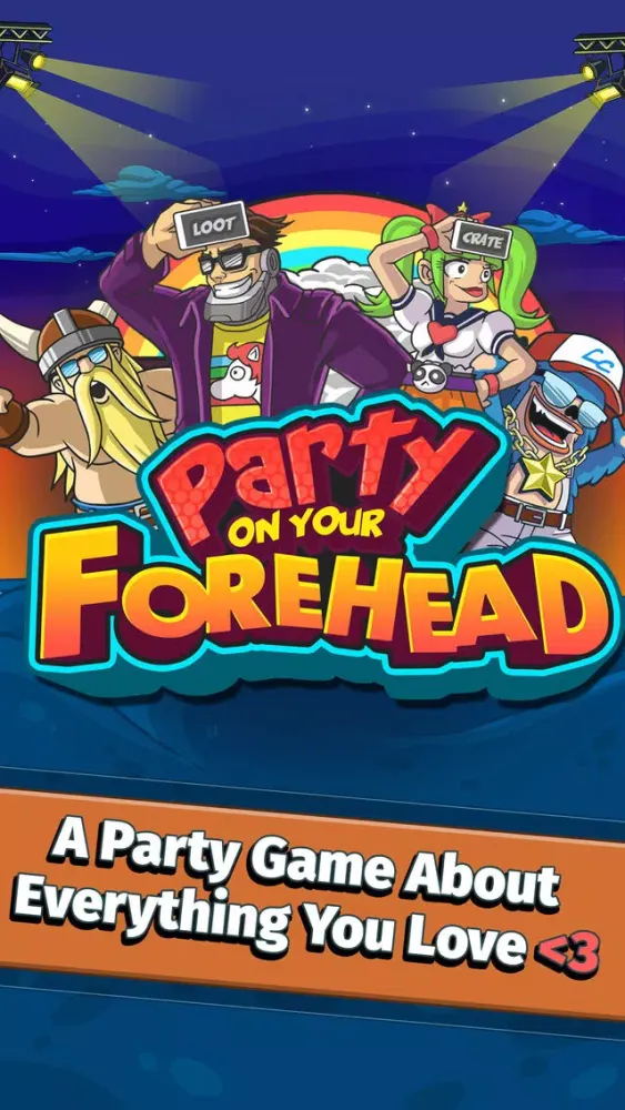 Capturas de tela do Party On Your Forehead