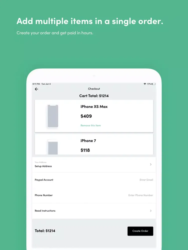 Скриншоты Whistle: Sell Your Electronics iPad 