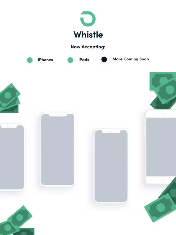 Скриншоты Whistle: Sell Your Electronics iPad 
