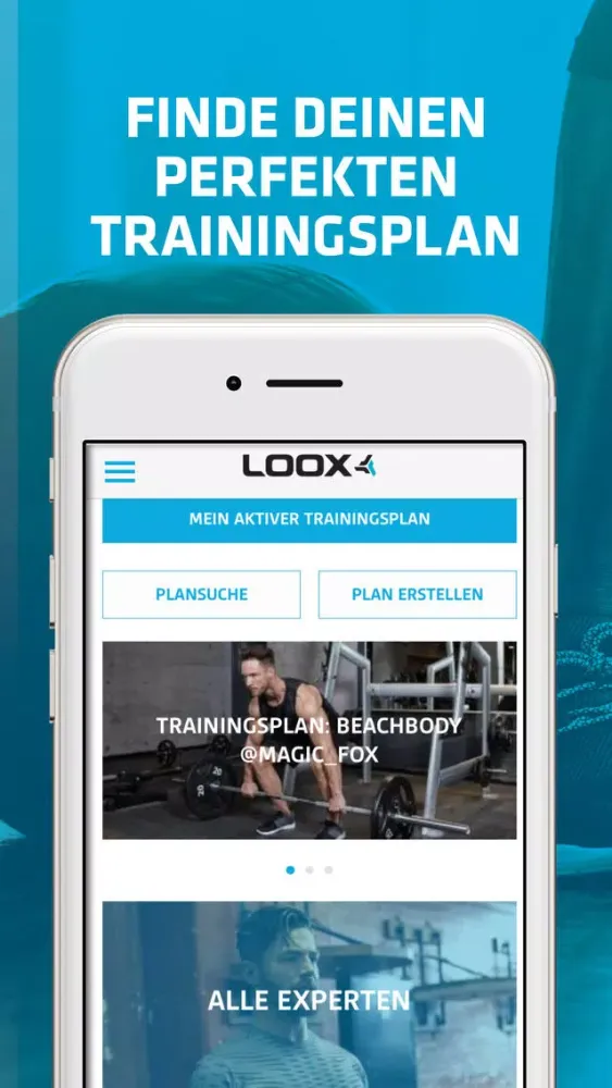 Скриншоты LOOX Fitness Planer