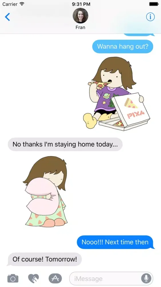 تصاویر I am Yan Stickers Lite