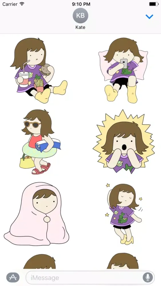 تصاویر I am Yan Stickers Lite