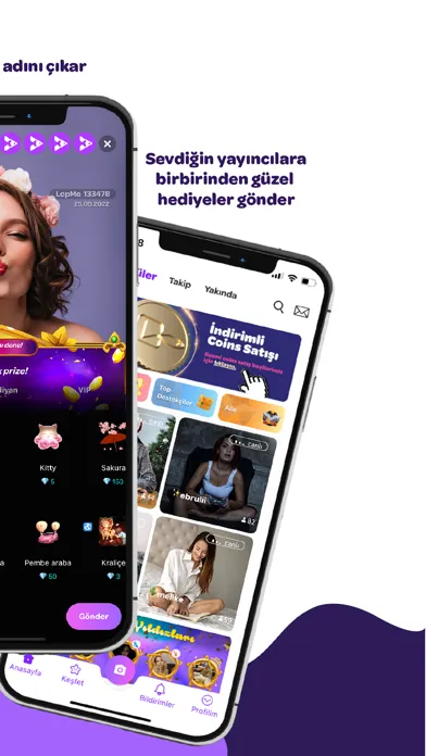 Zrzuty ekranu LopMe - Canlı Yayın & Sohbet
