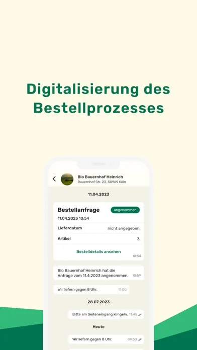 Loql - B2B lokale Lebensmittel Screenshots