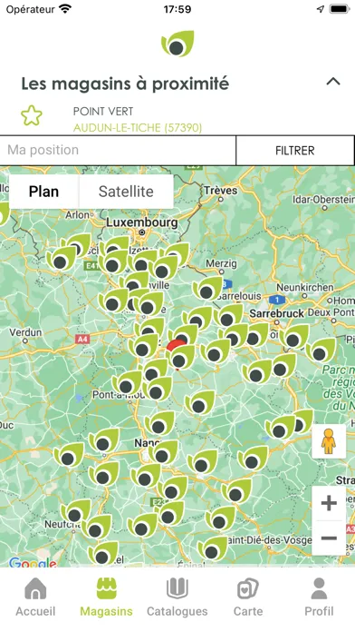 Mon Appli Point Vert Est Screenshots