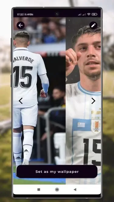 Zrzuty ekranu Federico Valverde HD Wallpaper