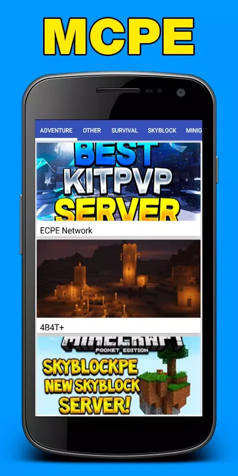 Servers for Minecraft PE Ekran Görüntüleri