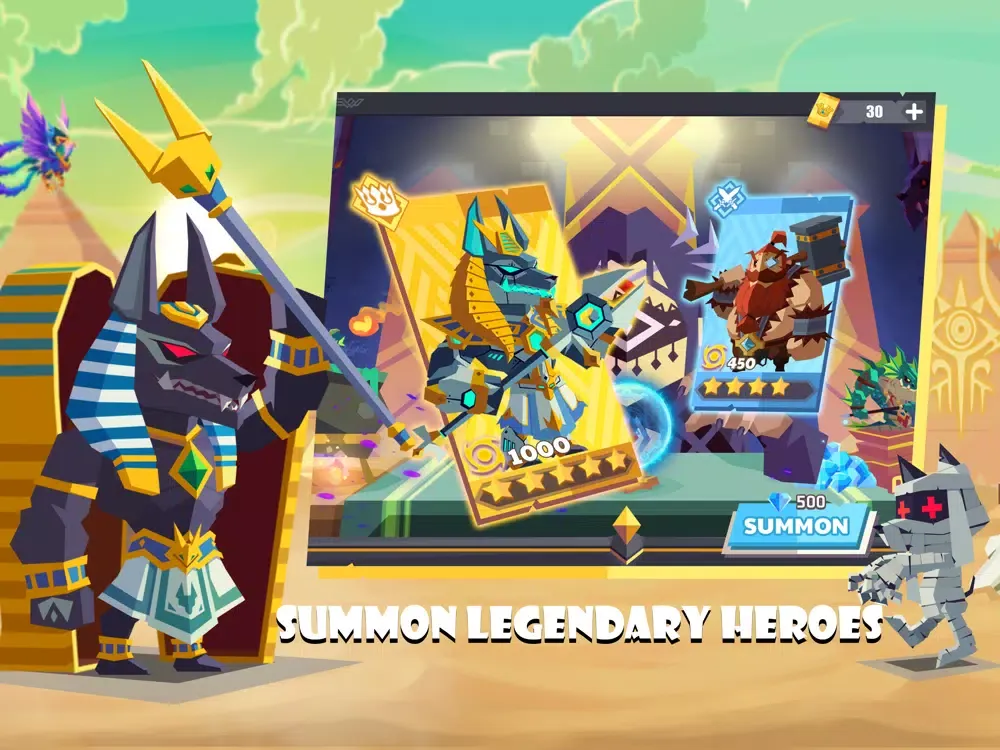Captures d'écran de Lords Hooray:Legends of Legion iPad 