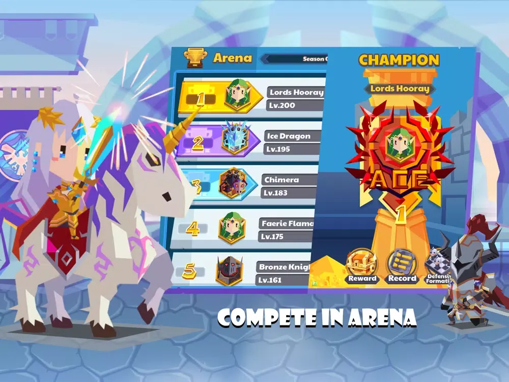 Captures d'écran de Lords Hooray:Legends of Legion iPad 