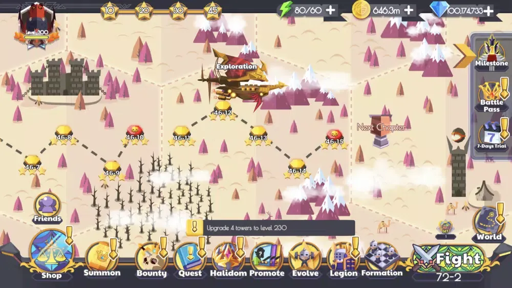 Captures d'écran de Lords Hooray:Legends of Legion