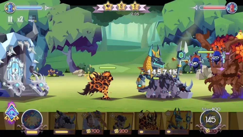 Captures d'écran de Lords Hooray:Legends of Legion
