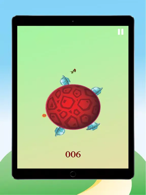 Zrzuty ekranu Dinosaur Run And Jump - On The Candy Circle Ball Games For Free iPad 