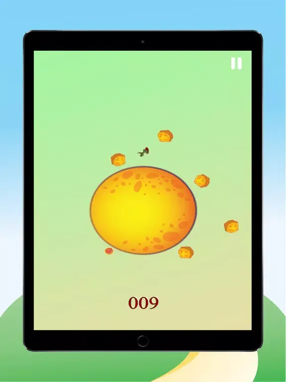 Zrzuty ekranu Dinosaur Run And Jump - On The Candy Circle Ball Games For Free iPad 