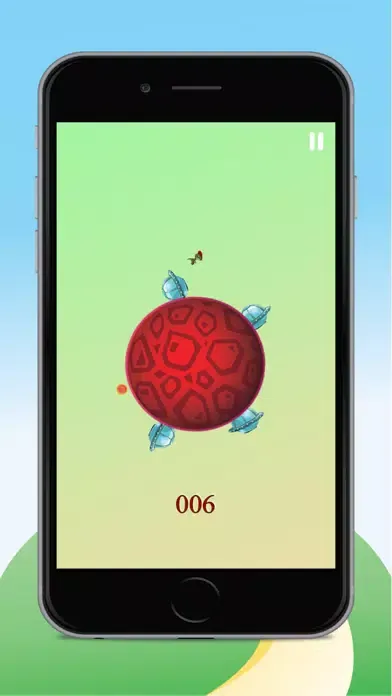 Zrzuty ekranu Dinosaur Run And Jump - On The Candy Circle Ball Games For Free