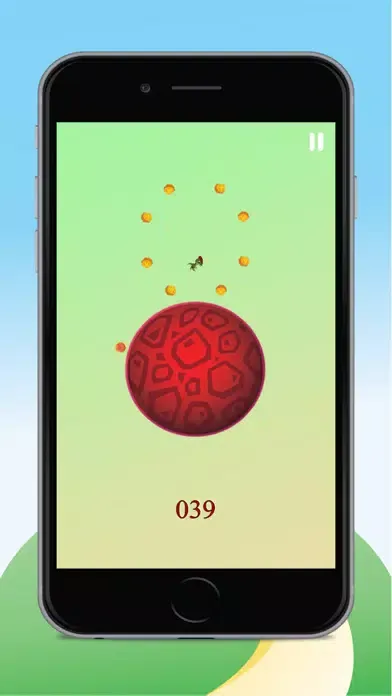 Zrzuty ekranu Dinosaur Run And Jump - On The Candy Circle Ball Games For Free