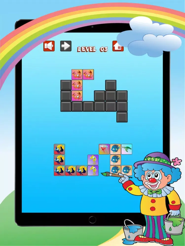 تصاویر Sea World Block Puzzle Tap Fun Game For Free iPad 