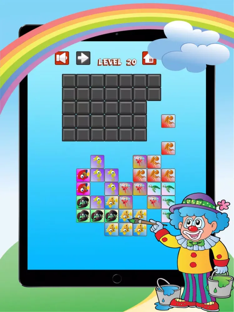 تصاویر Sea World Block Puzzle Tap Fun Game For Free iPad 