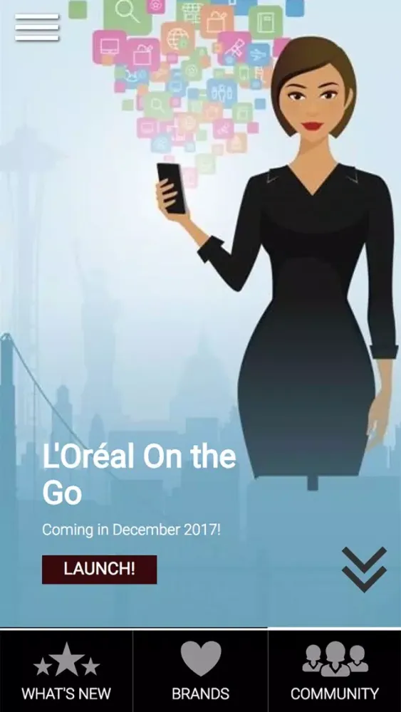 Zrzuty ekranu L'Oréal On the Go
