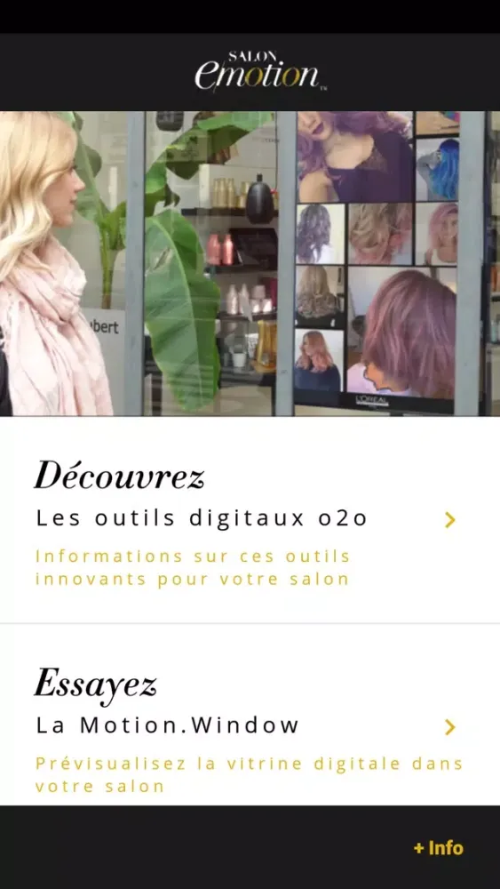 Salon Emotion o2o Screenshots
