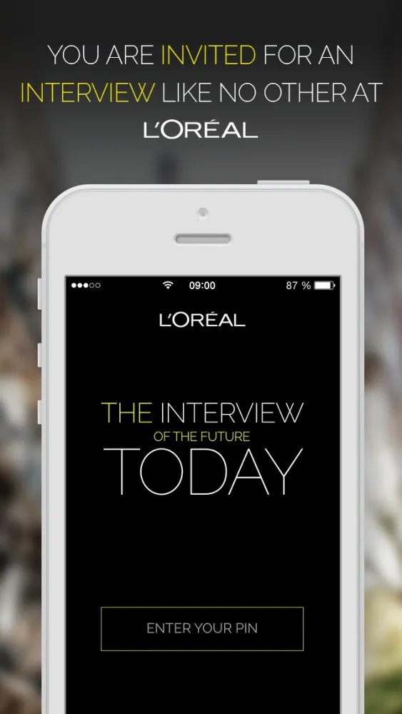 تصاویر L'Oreal: The Interview of the Future Today