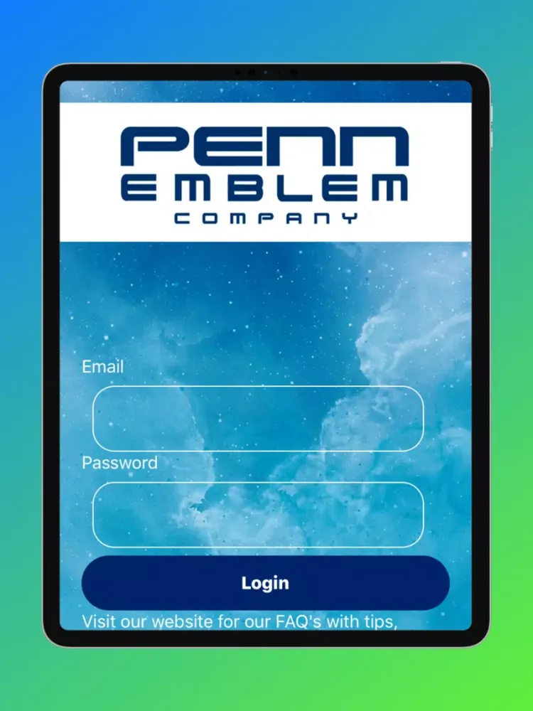 Tangkapan layar Penn Emblem iPad 