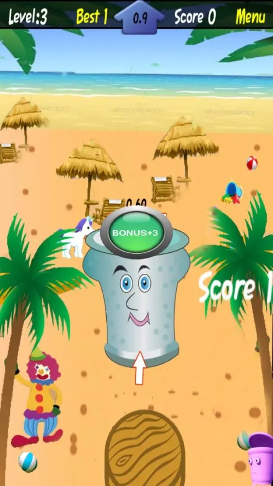 Litter Champ - Toss Paper And Cupcakes In The Garbage Can Screenshots