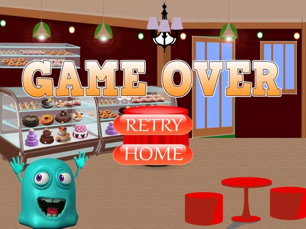 Cup Cakes - Feed The Hungry Monster iPad  Screenshots