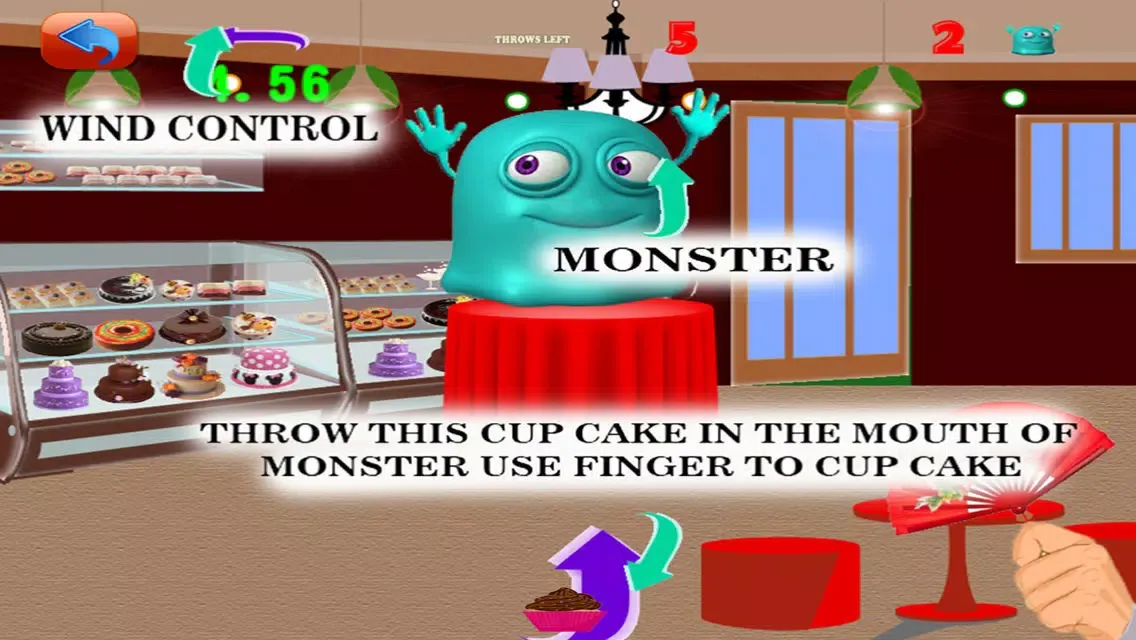 Cup Cakes - Feed The Hungry Monster Screenshots