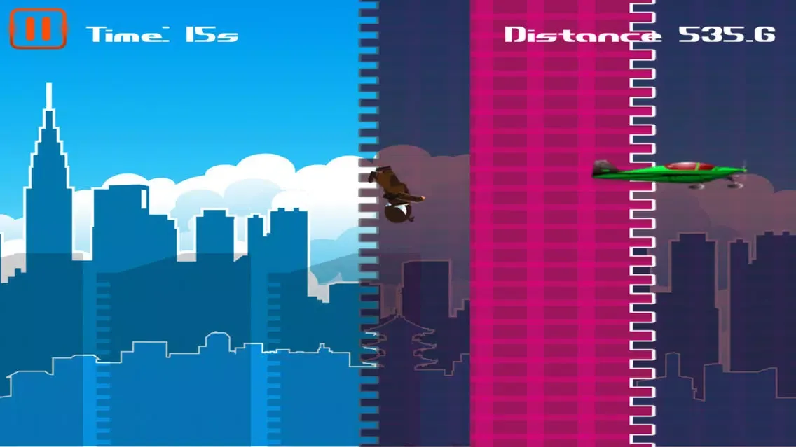 Capturas de tela do > Ninja Rope - Let The Clumsy Warrior Fly