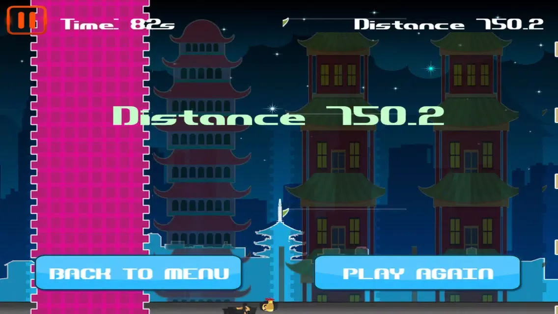 Capturas de tela do > Ninja Rope - Let The Clumsy Warrior Fly