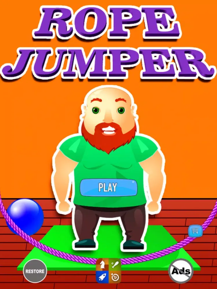 Tangkapan skrin Rope Jumper - Get rid of fat iPad 