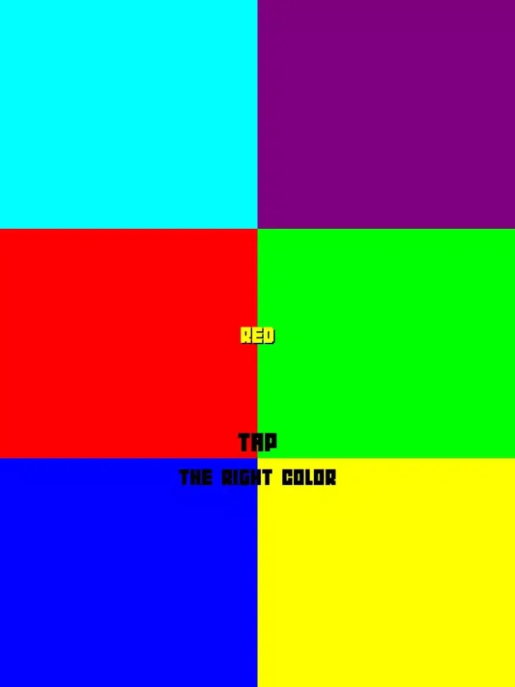 Tap Color - Simon Says RBGY iPad  Ekran Görüntüleri