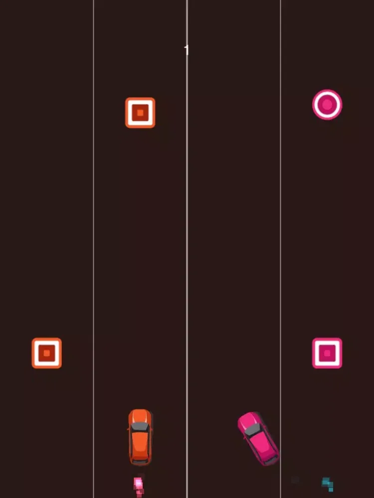 Two Cars - One Race Track iPad 应用截图